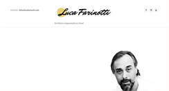 Desktop Screenshot of lucafarinotti.com