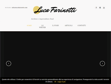 Tablet Screenshot of lucafarinotti.com